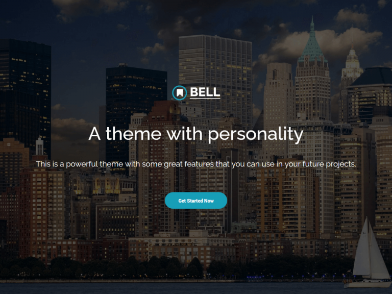 Bell - 免费多用途 Bootstrap 4 模板