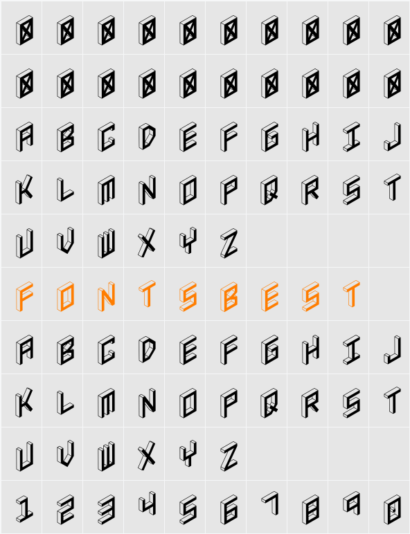 3D Isometric 映射图